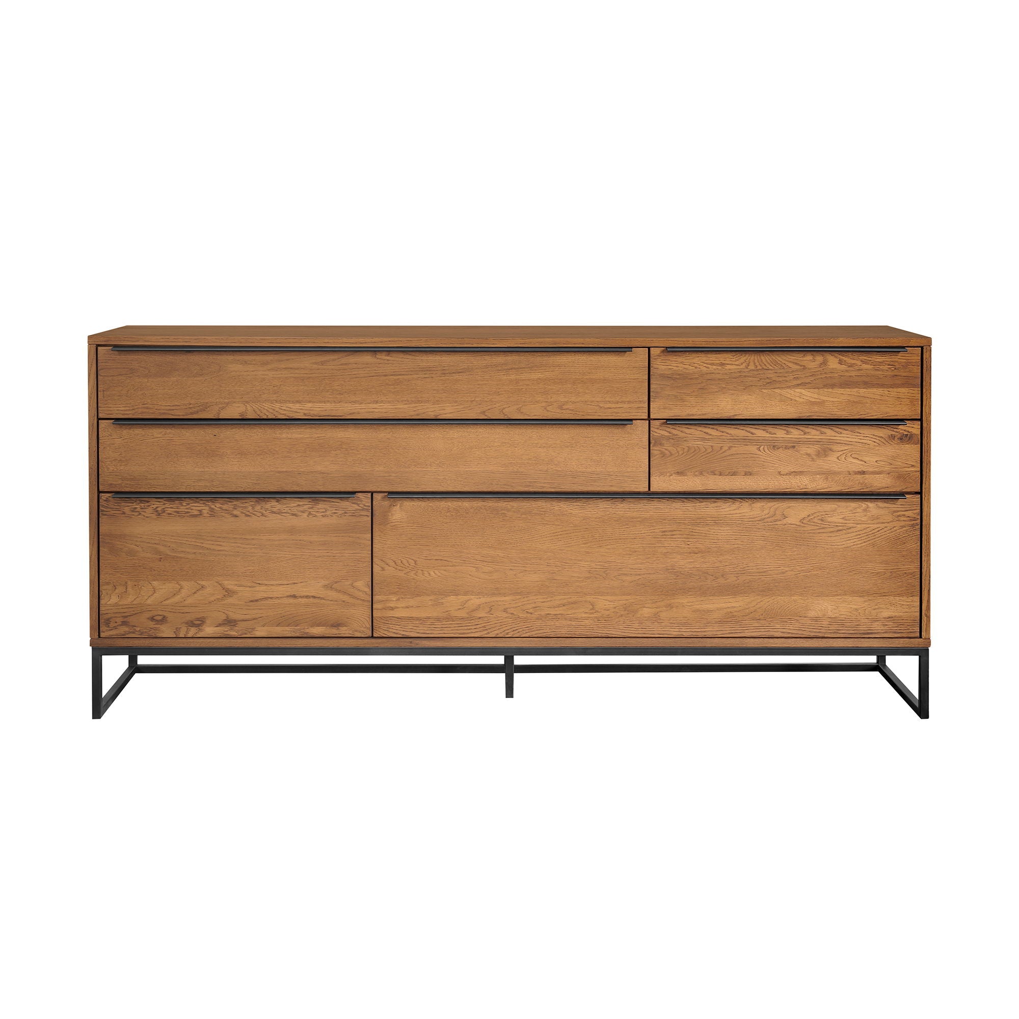 Nevada - Oak Wood Sideboard - Premium Sideboards from Armen Living - Just $1765! Shop now at brett interiors