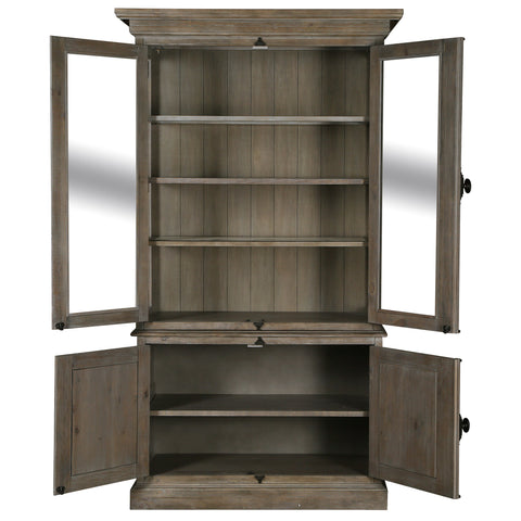 Tinley Park - China - Brown Light - Premium China Cabinets from Magnussen Furniture - Just $2207.50! Shop now at brett interiors