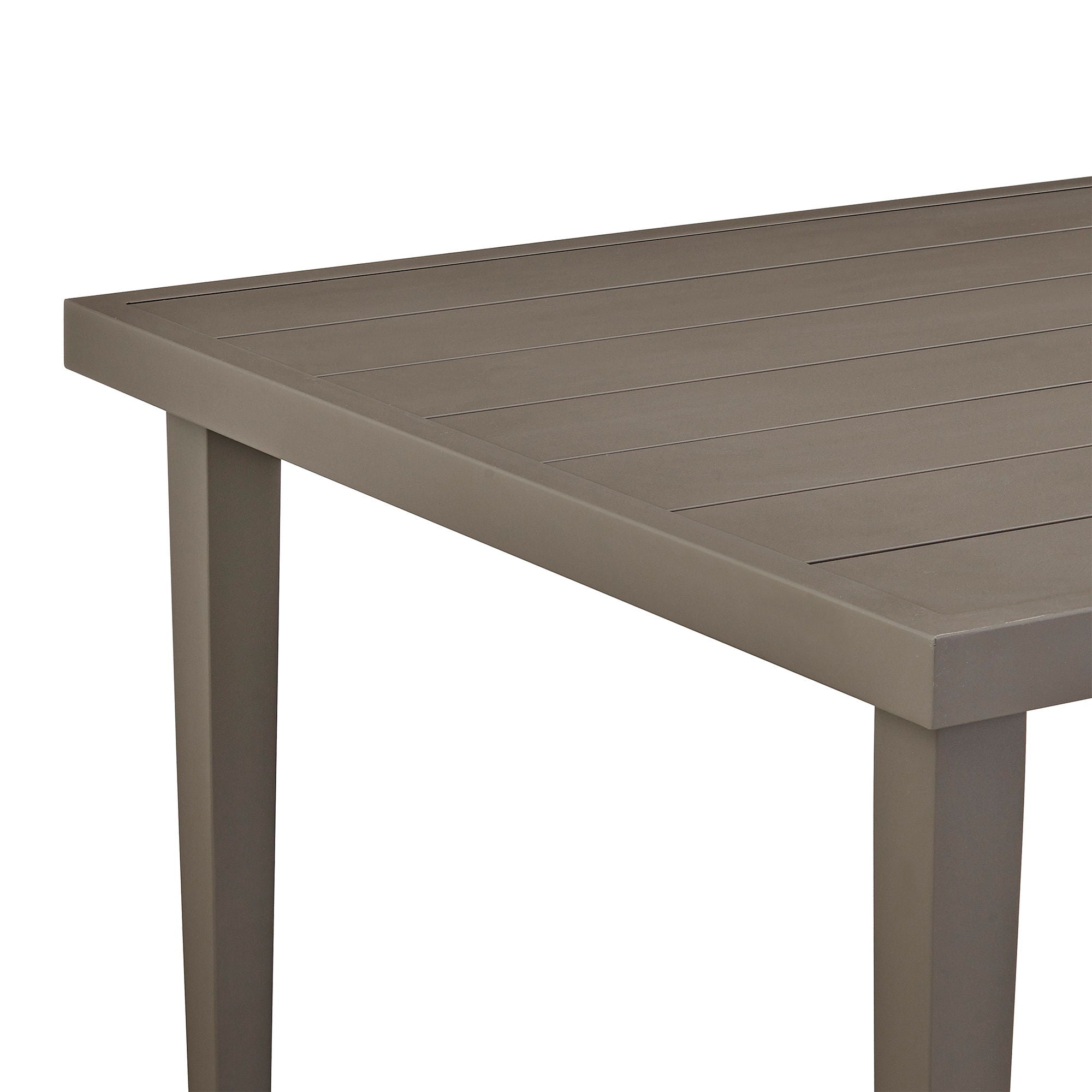 Grenada - Outdoor Rectangle Dining Table - Gray - Premium Dining Tables from Armen Living - Just $1402.50! Shop now at brett interiors