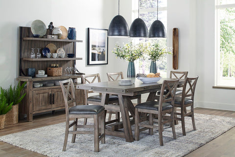 Lodge Dining - Counter Height Dining Set - Premium 8 + Piece Dining Room Sets from Parker House - Just $4245! Shop now at brett interiors