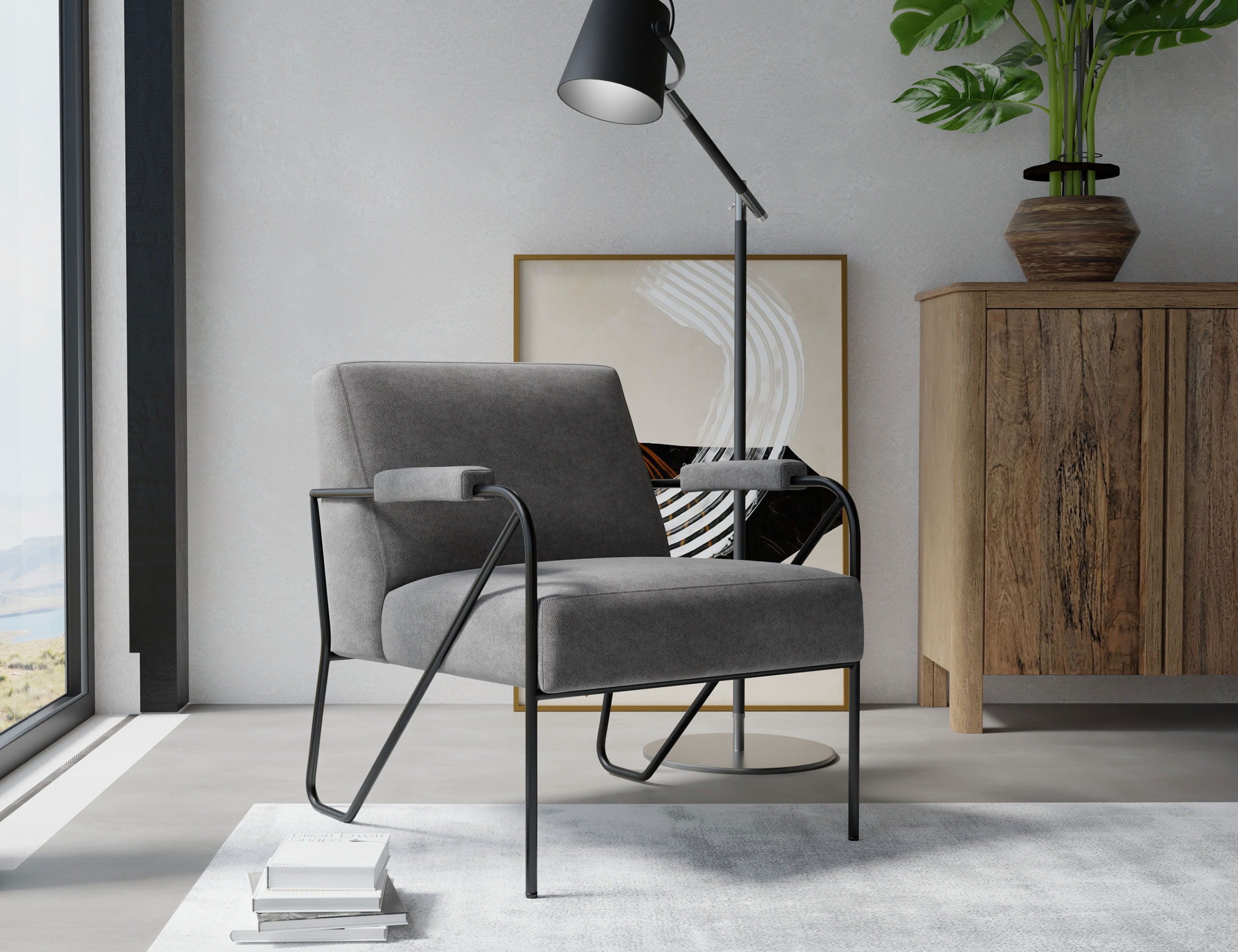 Lotus - Arm Chair - Premium Arm Chairs from International Furniture Direct - Just $700! Shop now at brett interiors