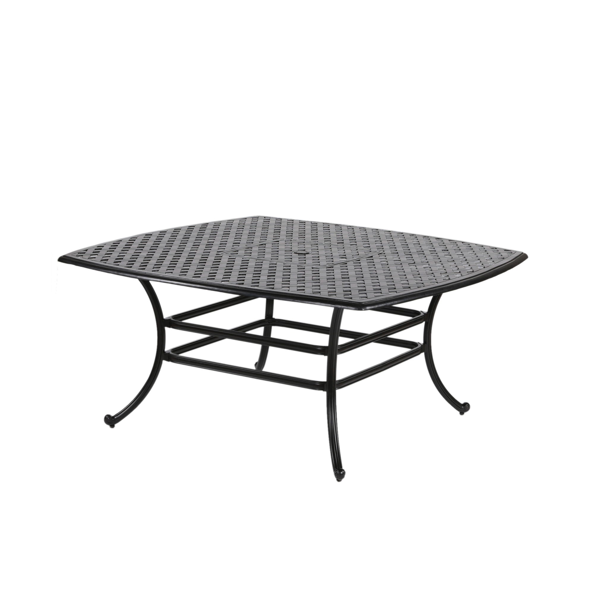 Square 63.98" Long Aluminum Dining Set - Premium 8 + Piece Outdoor Sets from Gather Craft - Just $5364! Shop now at brett interiors