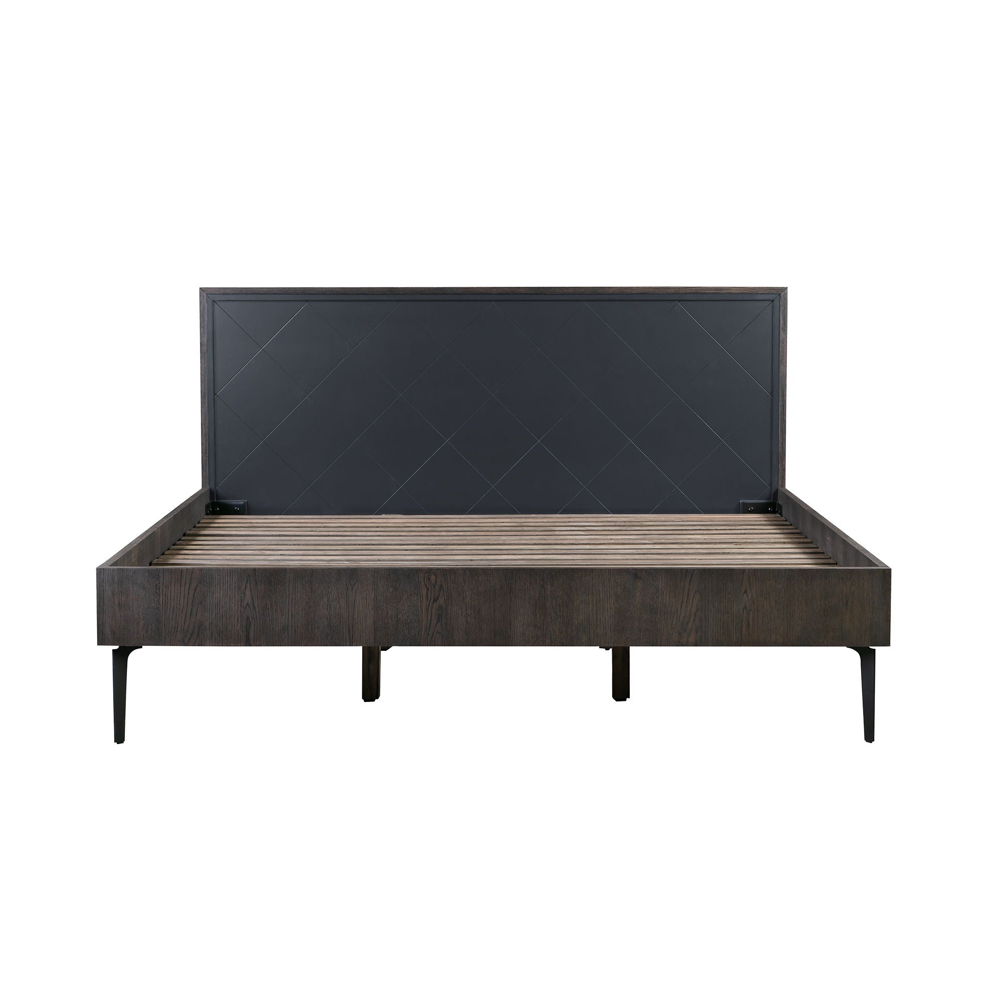 Cross - Platform Bed Frame - Premium Platform Beds from Armen Living - Just $1215! Shop now at brett interiors