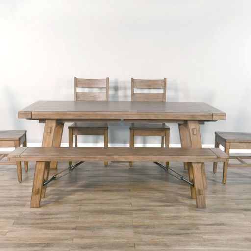 Doe Valley - Extension Table - Light Brown - Premium Dining Tables with Extensions from Sunny Designs - Just $1036! Shop now at brett interiors