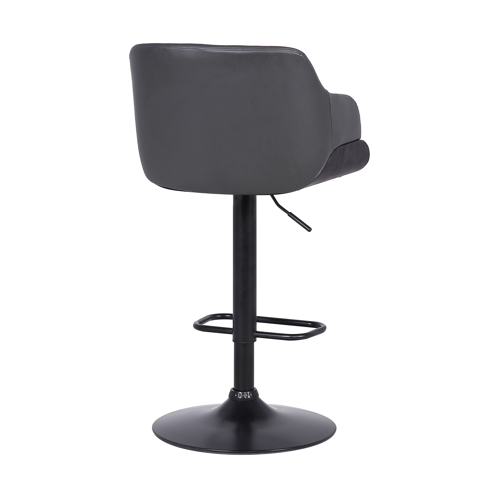 Toby - Adjustable Swivel Bar Stool - Premium Adjustable Height from Armen Living - Just $260! Shop now at brett interiors