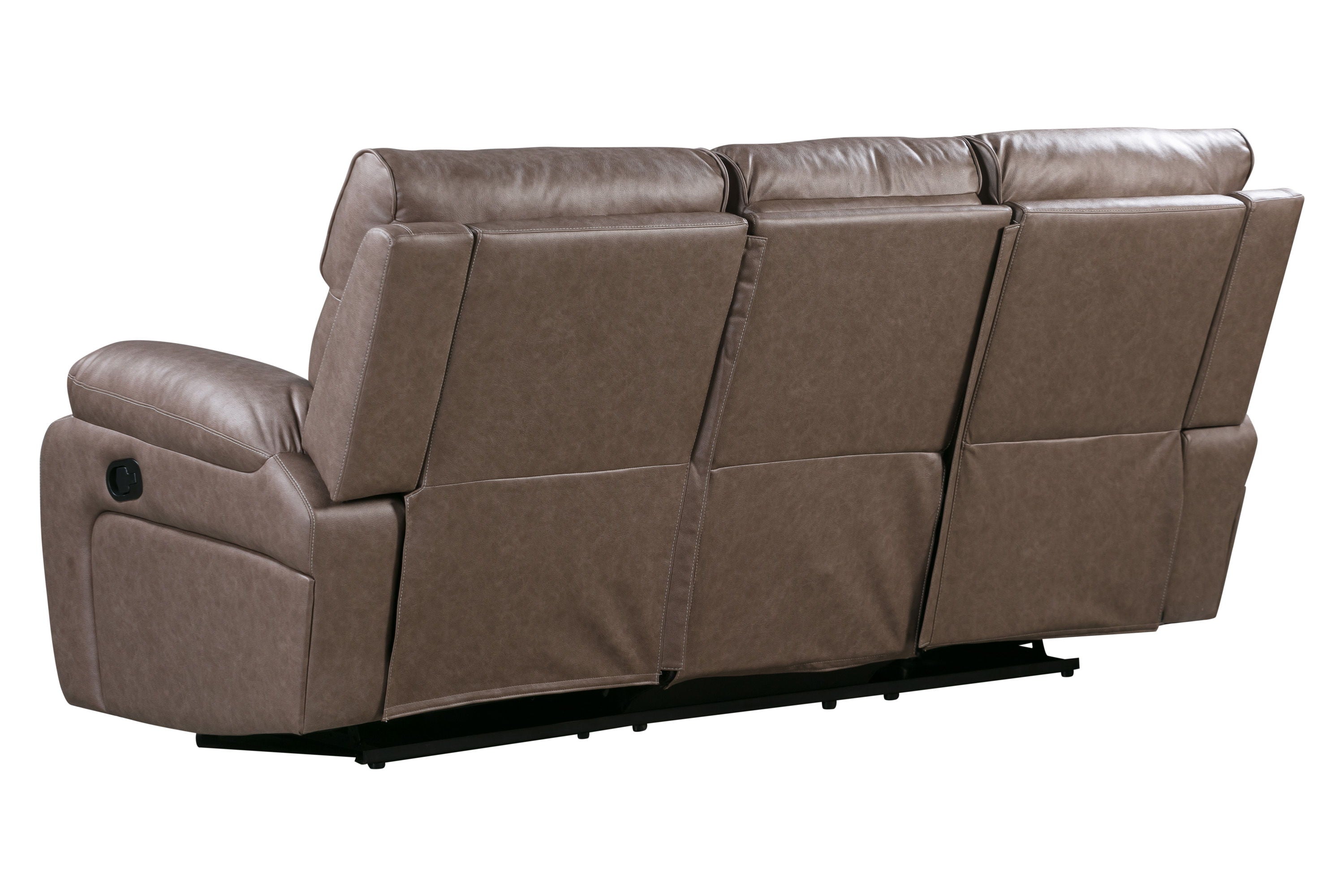 Theon - Manual Sofa With Drop Down Table - Stokes Toffee - Premium Reclining Sofas from Parker Living - Just $997.50! Shop now at brett interiors