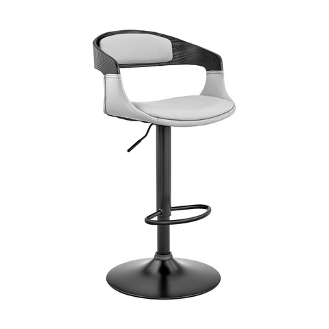 Benson - Adjustable Bar Stool - Premium Adjustable Height from Armen Living - Just $225! Shop now at brett interiors