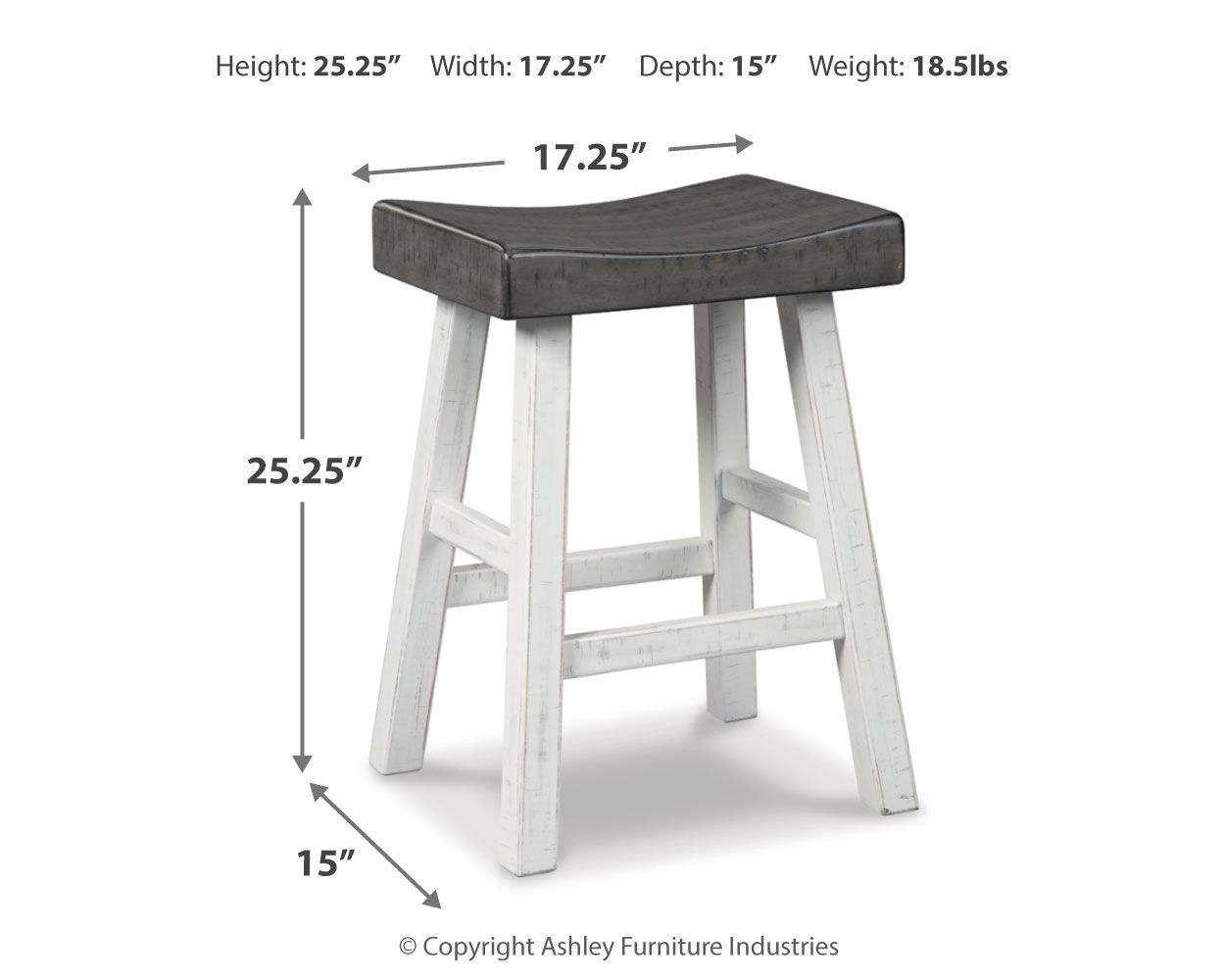 Glosco - Stool (Set of 2) Ashley Furniture