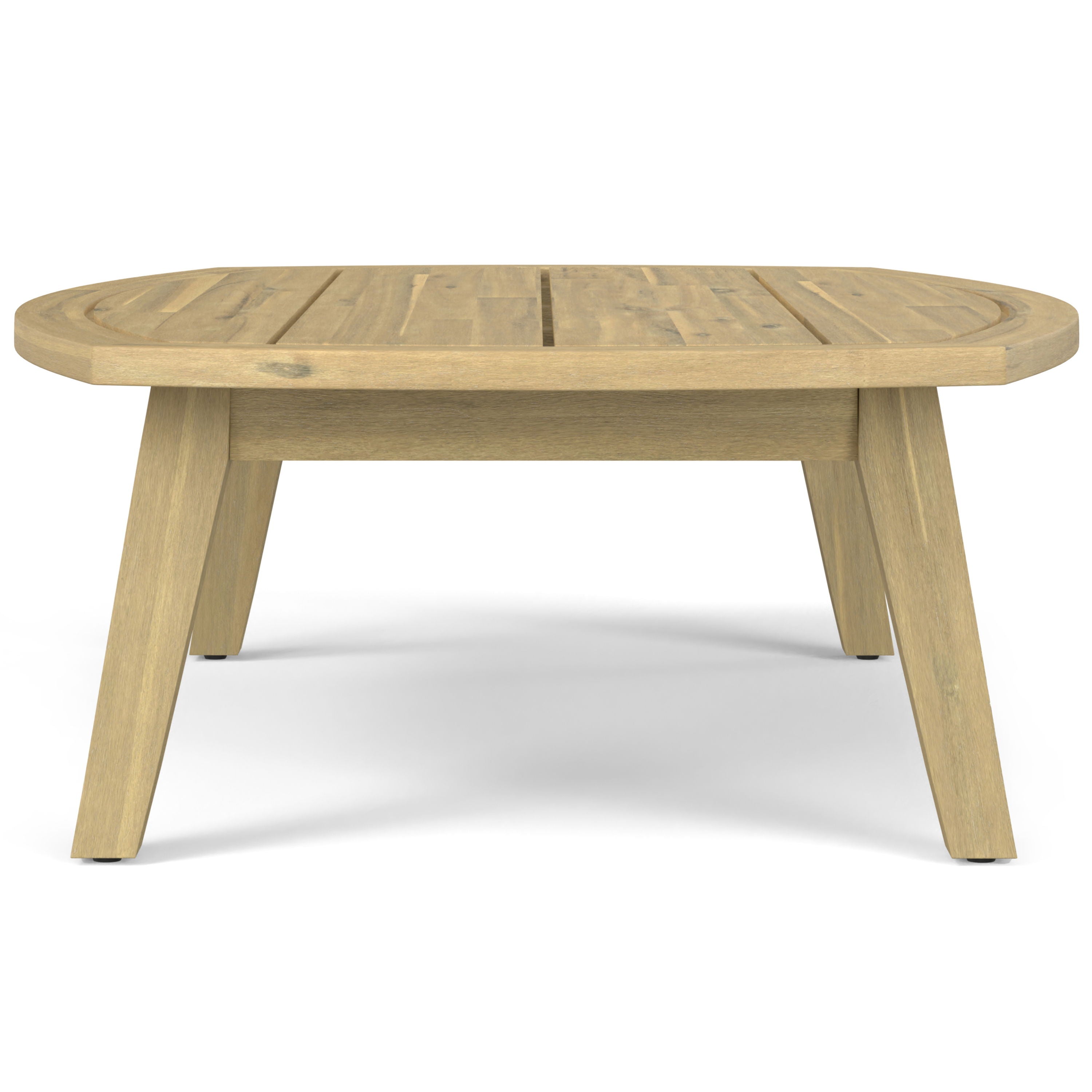 Parkside - Outdoor Coffee Table - Light Teak - Premium Coffee Tables from Simpli Home - Just $436! Shop now at brett interiors