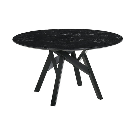 Venus - Round Mid-Century Modern Dining Table - Premium Dining Tables from Armen Living - Just $1117.50! Shop now at brett interiors