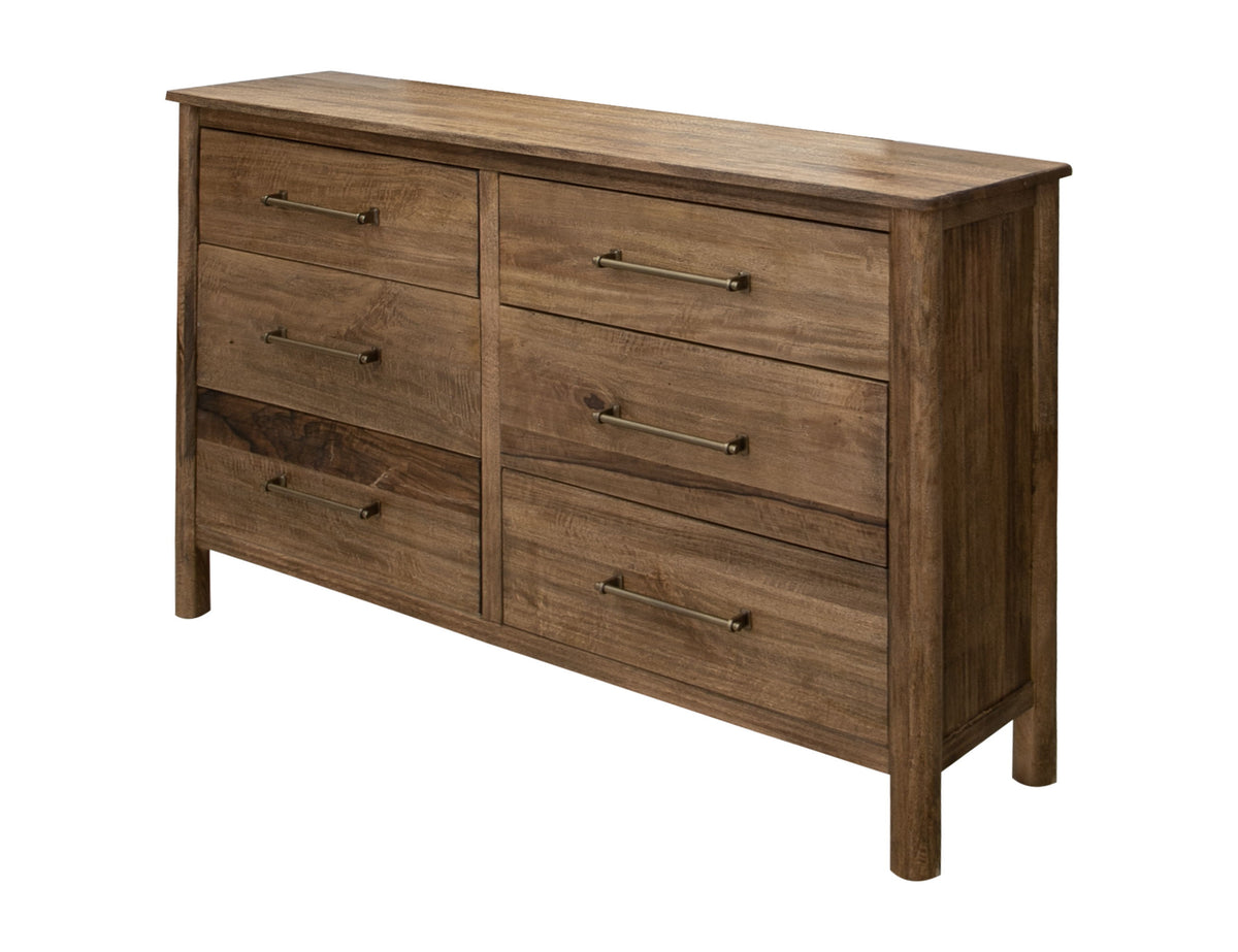 Olimpia - Dresser - Towny Brown - Premium Dressers from International Furniture Direct - Just $1437.50! Shop now at brett interiors