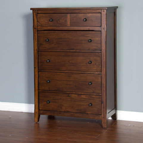 Santa Fe - Petite Chest - Dark Brown - Premium Accent Chests from Sunny Designs - Just $1086! Shop now at brett interiors