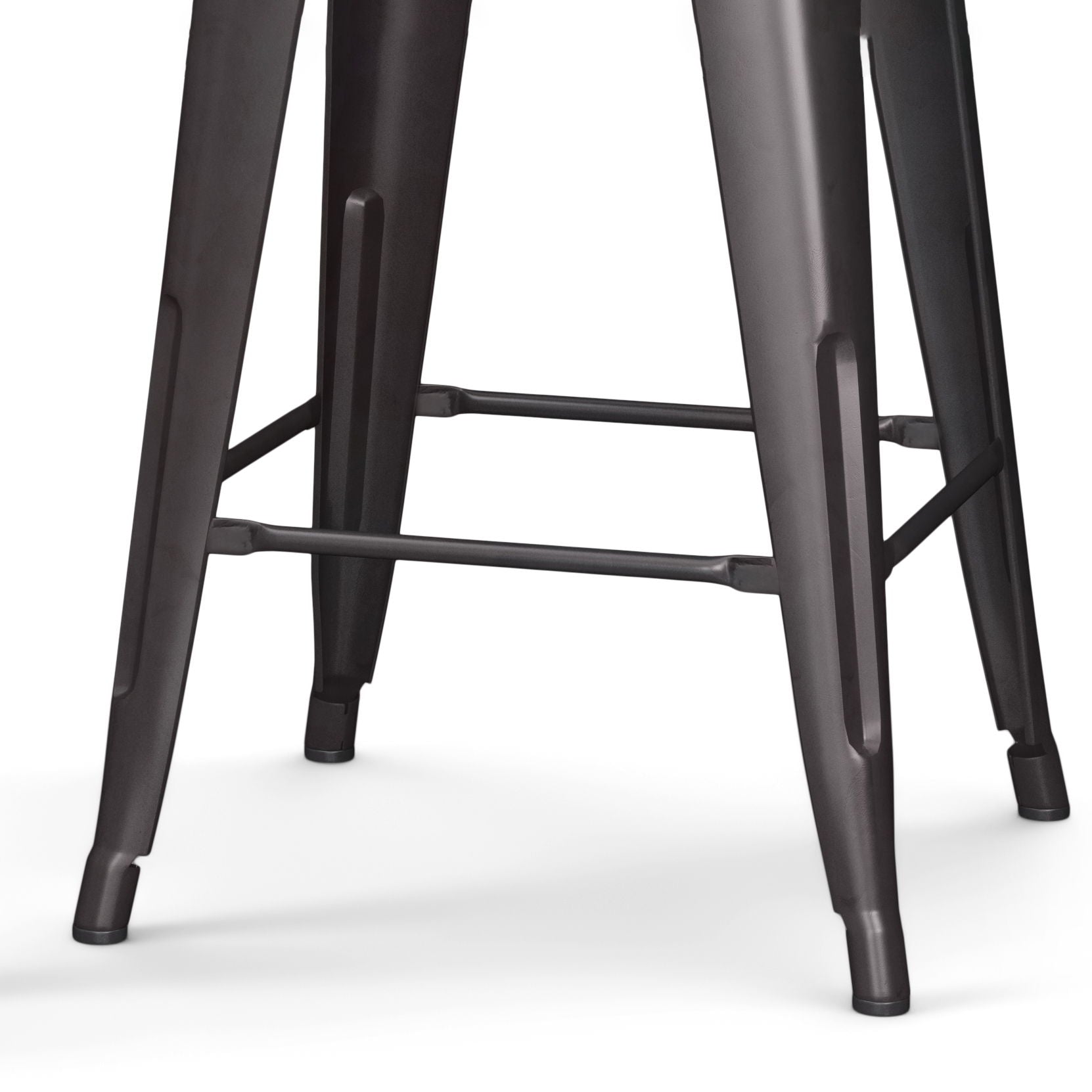 Rayne - 24" Metal Counter Height Stool (Set of 2) - Premium Stool Sets from Simpli Home - Just $149! Shop now at brett interiors