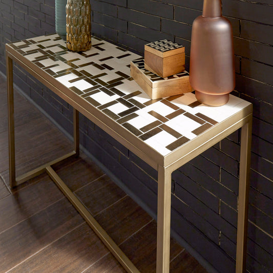 Geometric Ii - Console Table - Premium Console Tables from Homestyles - Just $1137.48! Shop now at brett interiors