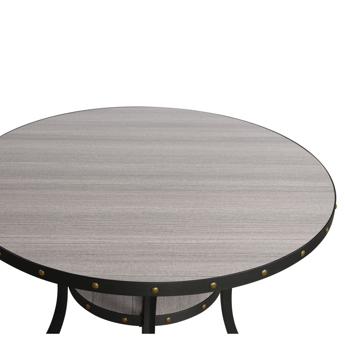 Crispin - Round Counter Table - Gray Wood - Premium Counter Tables from New Classic - Just $322.50! Shop now at brett interiors