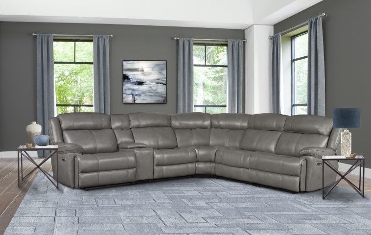 Eclipse - 6 Piece Modular Power Reclining Sectional - Premium Reclining Sectionals from Parker Living - Just $4497.50! Shop now at brett interiors