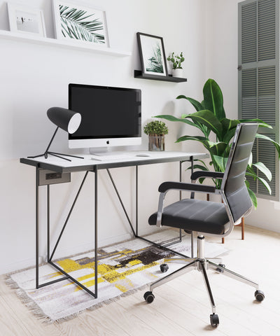 Liderato - Office Chair - Black - Premium Swivel Chairs from Zuo Modern - Just $800! Shop now at brett interiors