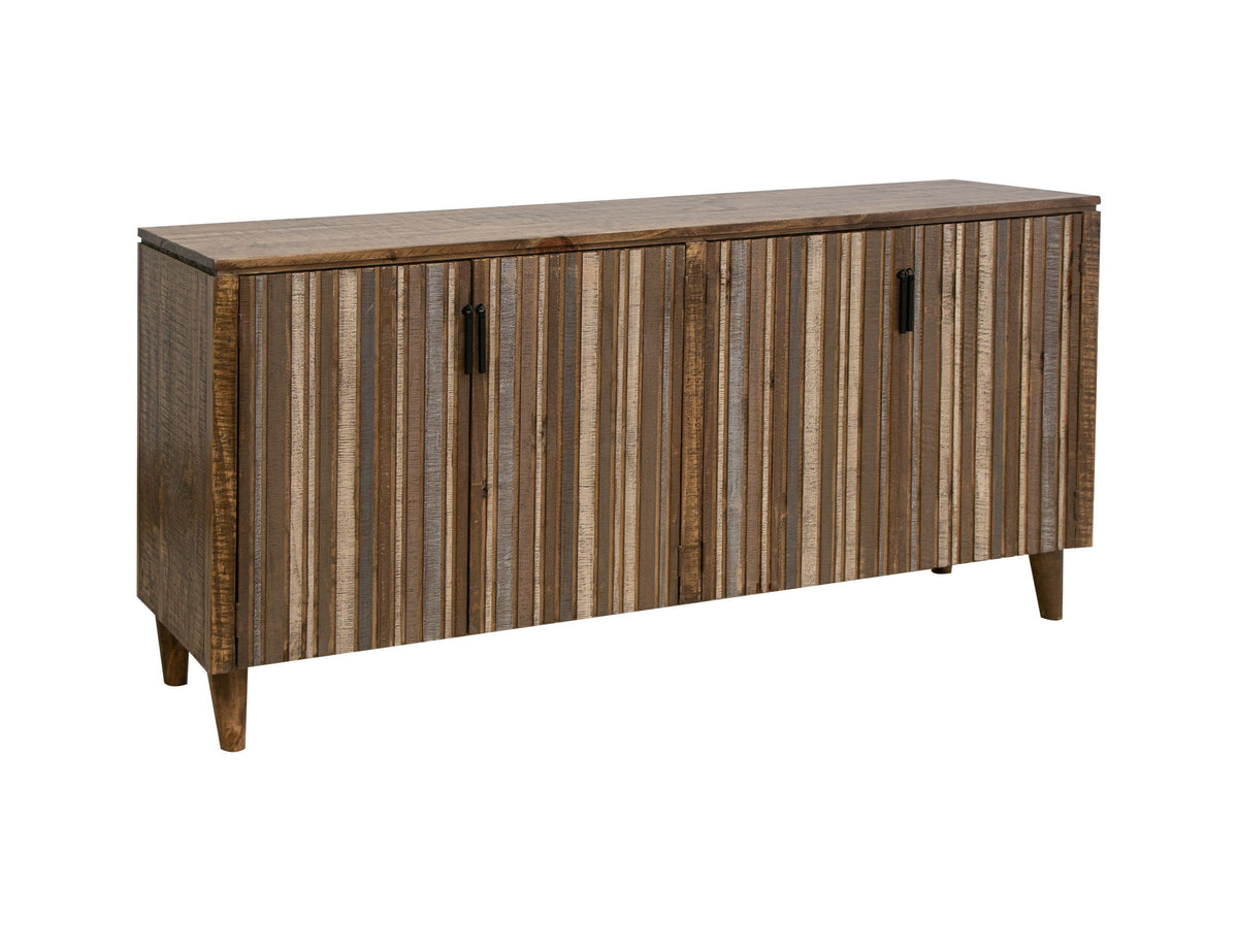 Tiza - 4 Doors Console - Premium TV Stands from International Furniture Direct - Just $962.50! Shop now at brett interiors