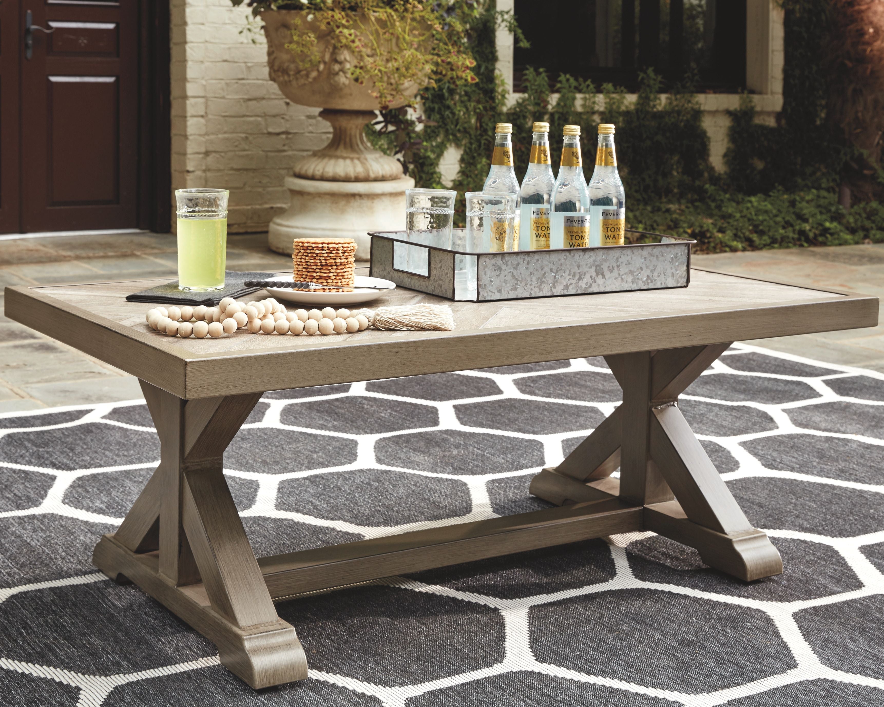 Beachcroft - Rectangular Cocktail Table - Premium Coffee Tables from Ashley Furniture - Just $782.50! Shop now at brett interiors