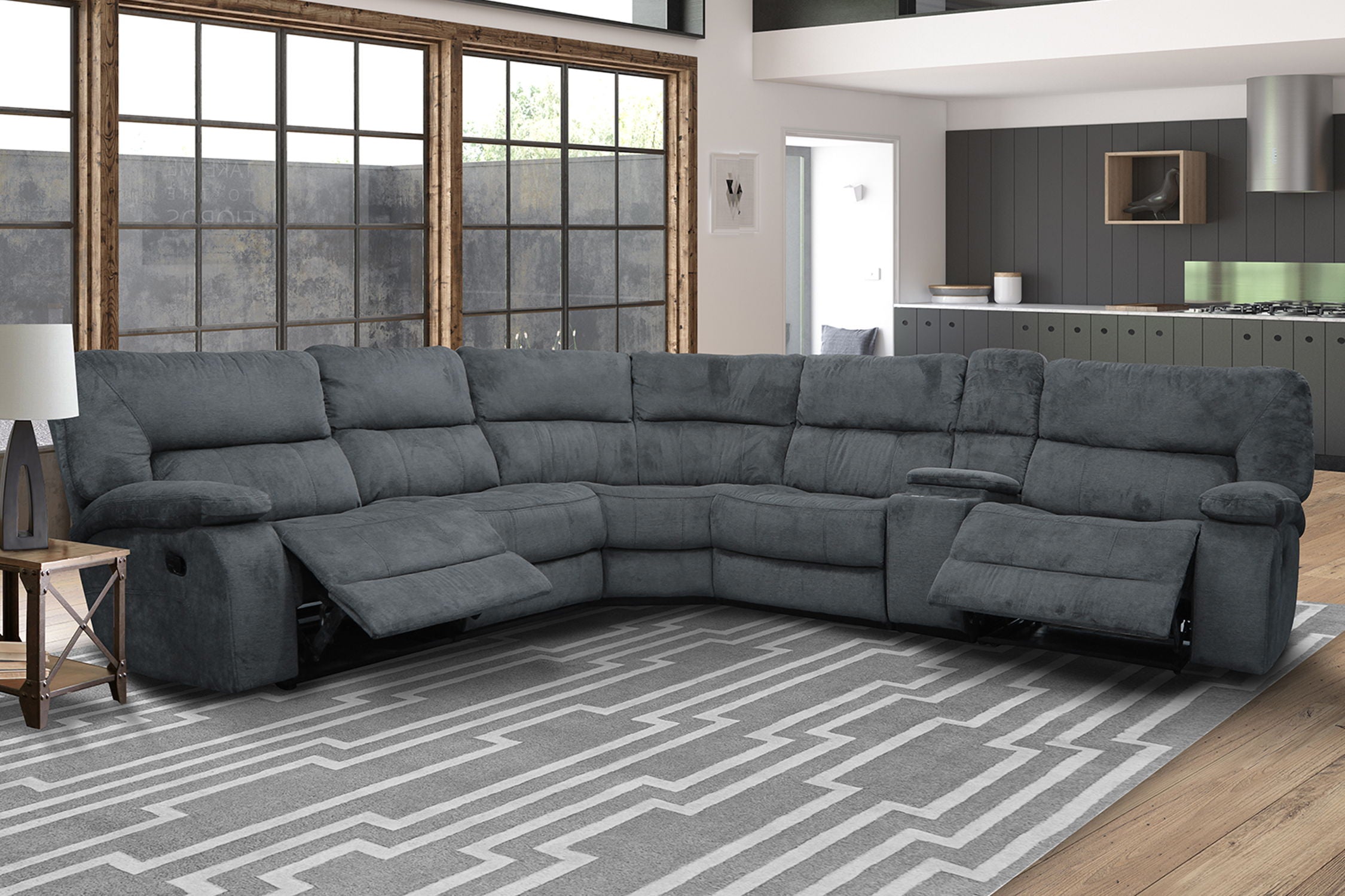 Chapman - 6 Modular Piece Manual Reclining Sectional - Premium Reclining Sectionals from Parker Living - Just $2497.50! Shop now at brett interiors