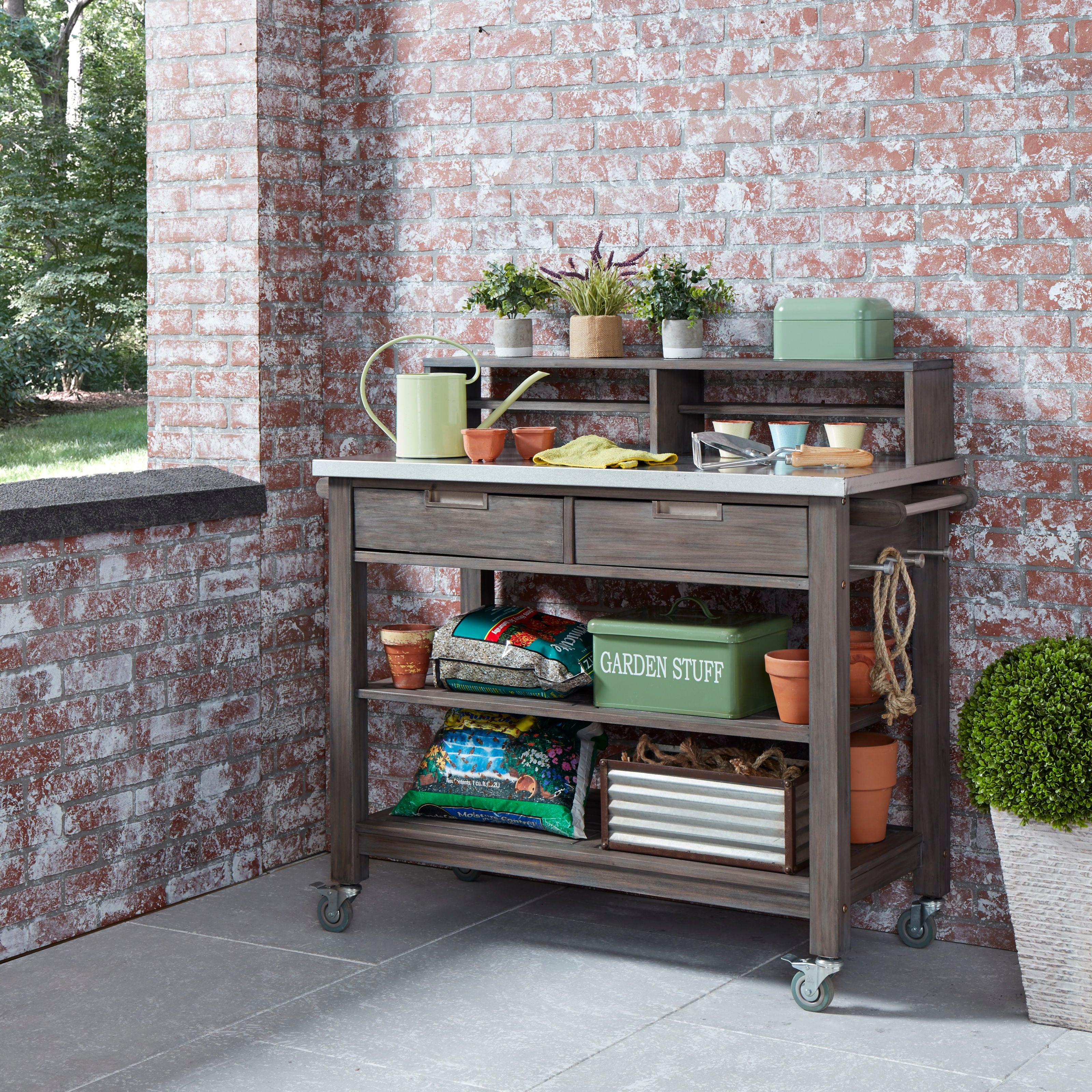 Maho - Potting Bench - Premium Benches from Homestyles - Just $1664.98! Shop now at brett interiors