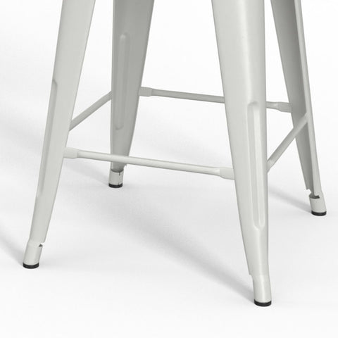 Rayne - 24" Metal / Wood Counter Height Stool - Premium Stool Sets from Simpli Home - Just $182! Shop now at brett interiors