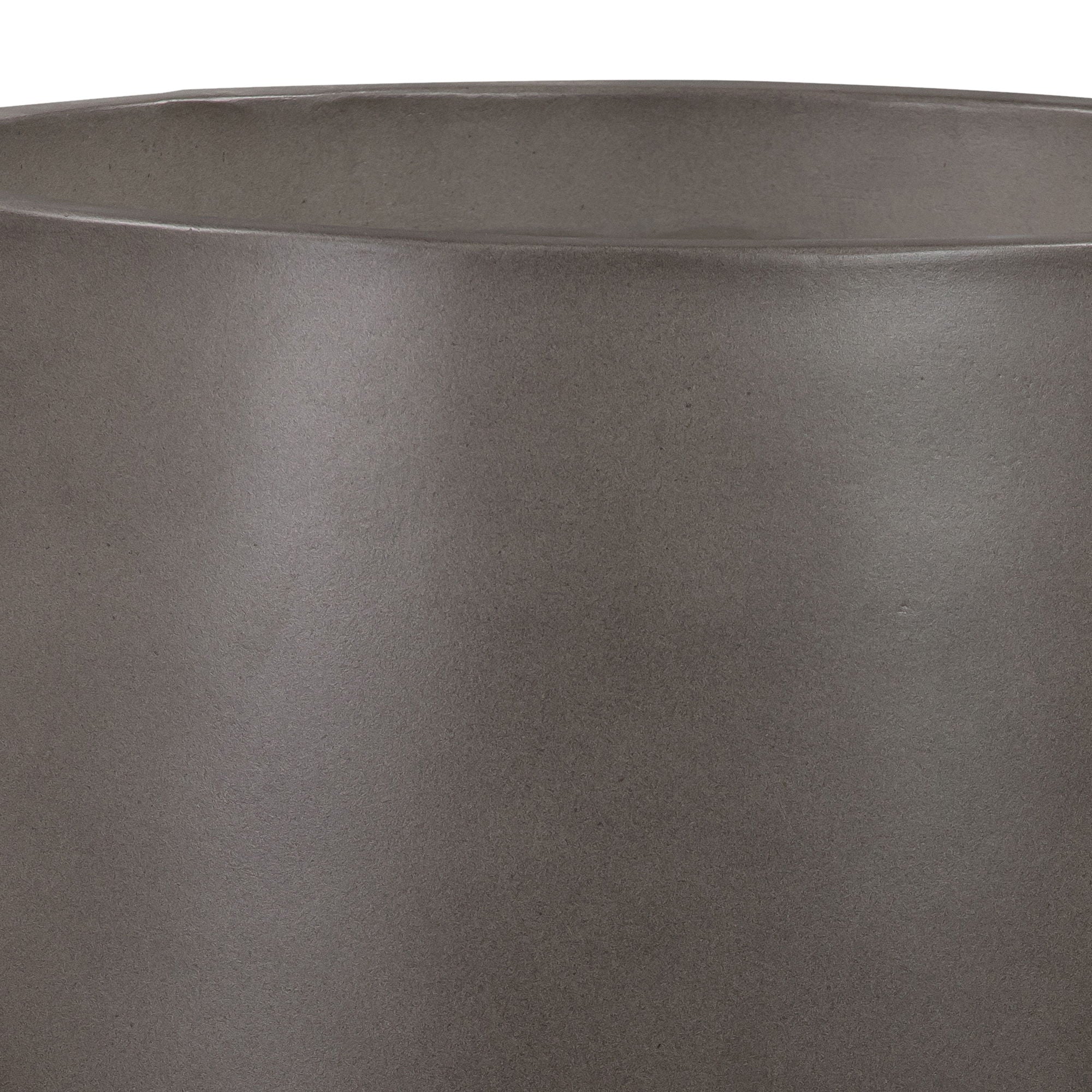 Amethyst - Round Lightweight Planter - Premium Planters from Armen Living - Just $117.50! Shop now at brett interiors