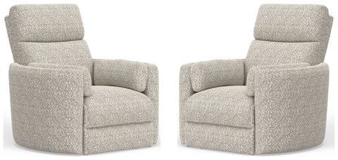 Radius - Power Swivel Glider Recliner (Set of 2) - Premium Chair Sets from Parker Living - Just $1745! Shop now at brett interiors