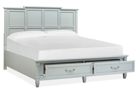 Glenbrook - Complete Panel Storage Bed - Premium Storage Beds from Magnussen Furniture - Just $1527! Shop now at brett interiors