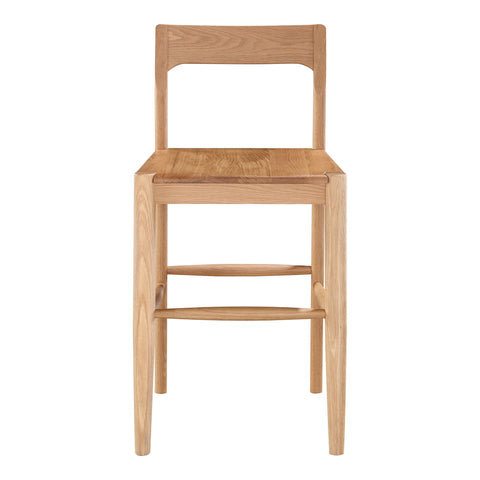 Owing - Counter Stool - Oak - Premium Counter Height (24"-27") from Moe's Home Collection - Just $1322.50! Shop now at brett interiors