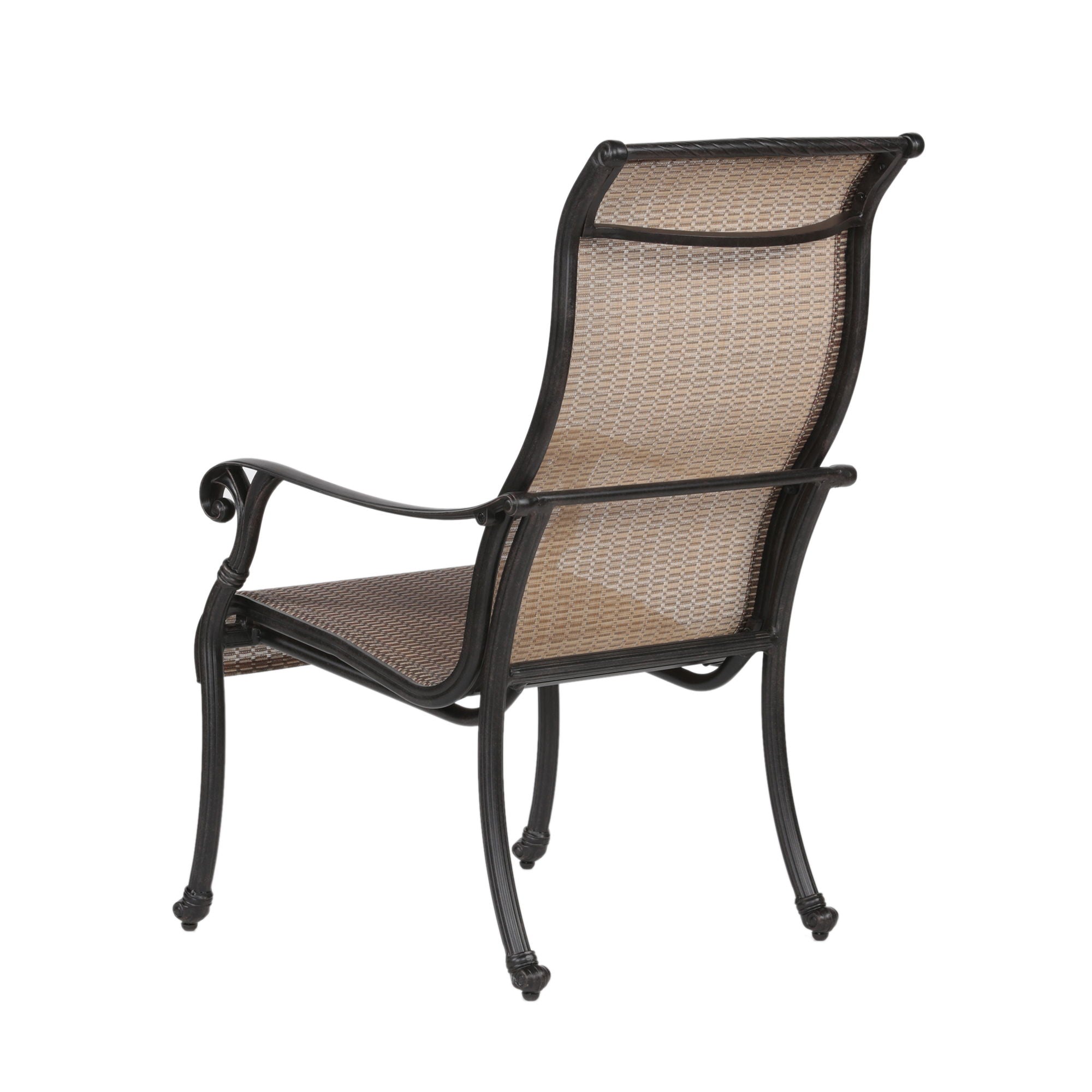 Patio Outdoor Sling Patio Chairs With Aluminum Frame, All-Weather Furniture (Set of 2) - Bronze - Premium Chair Sets from Gather Craft - Just $967! Shop now at brett interiors