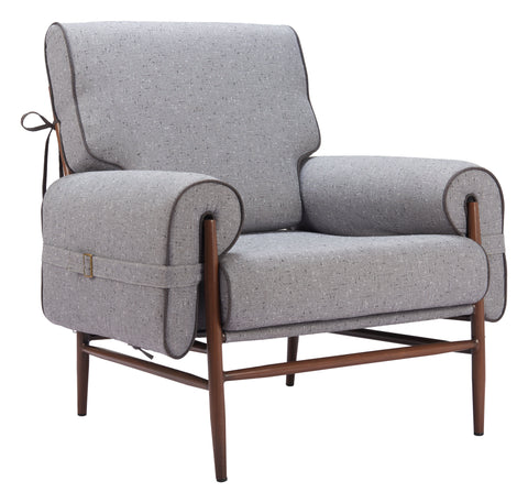 Klem - Accent Chair - Gray - Premium Accent Chairs from Zuo Modern - Just $1675! Shop now at brett interiors