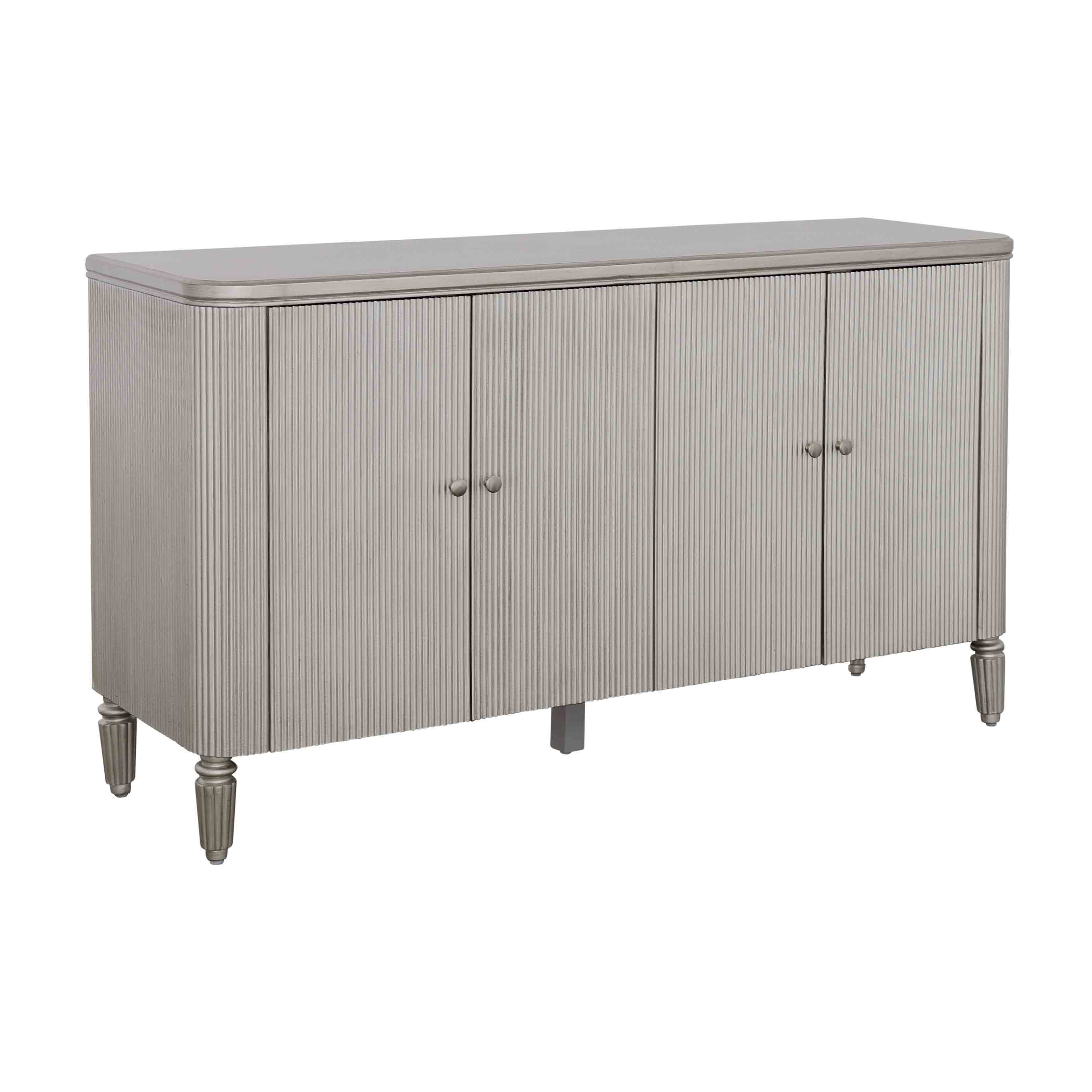 Charming - Four Door Credenza - Charming Champagne - Premium Credenzas from Coast2Coast Home - Just $3712.50! Shop now at brett interiors