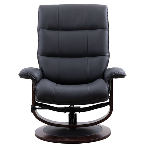 Knight - Manual Reclining Swivel Chair and Ottoman - Premium Reclining Chair & Ottoman from Parker Living - Just $822.50! Shop now at brett interiors