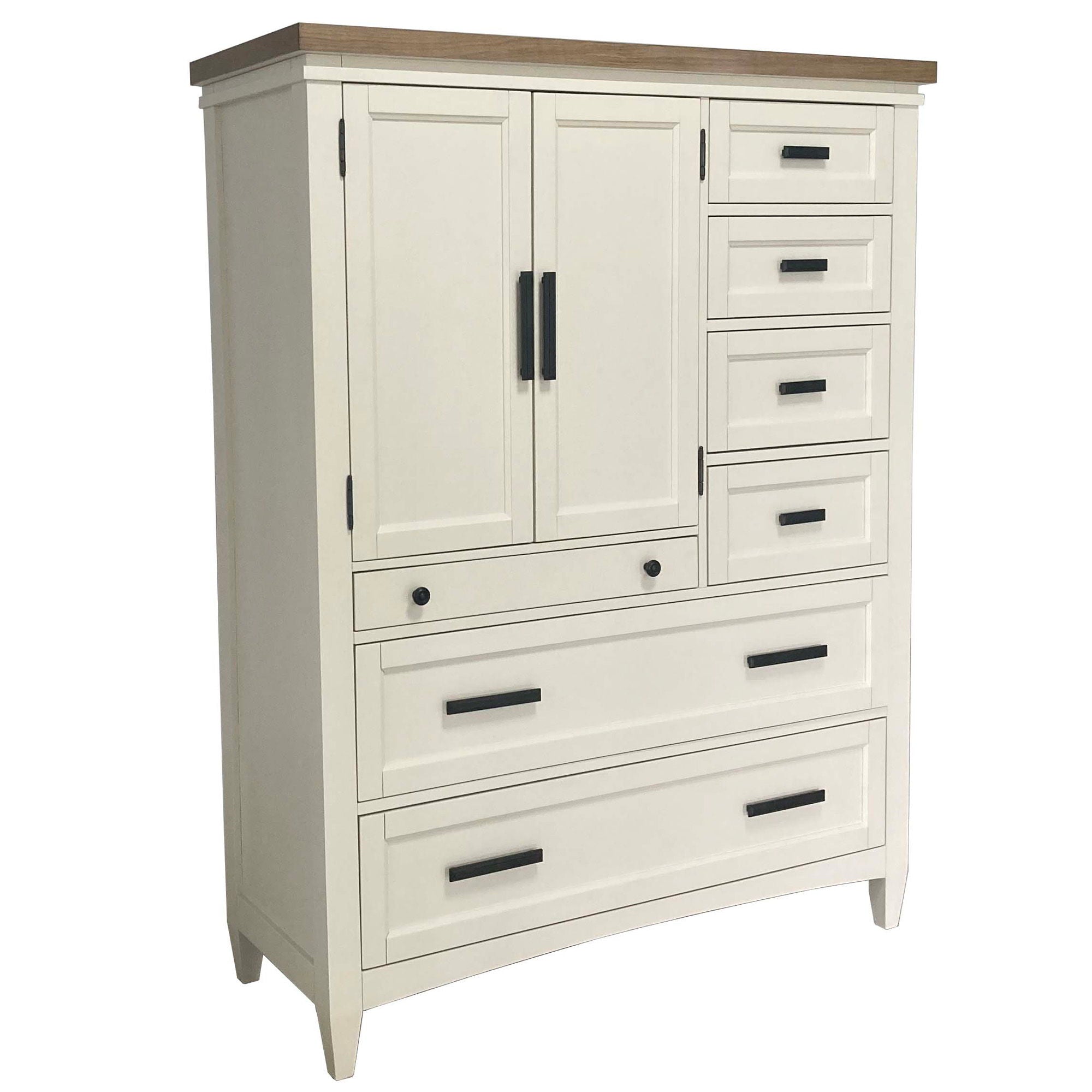 Americana Modern Bedroom - Door Chest - Cotton - Premium Door Chests from Parker House - Just $1497.50! Shop now at brett interiors