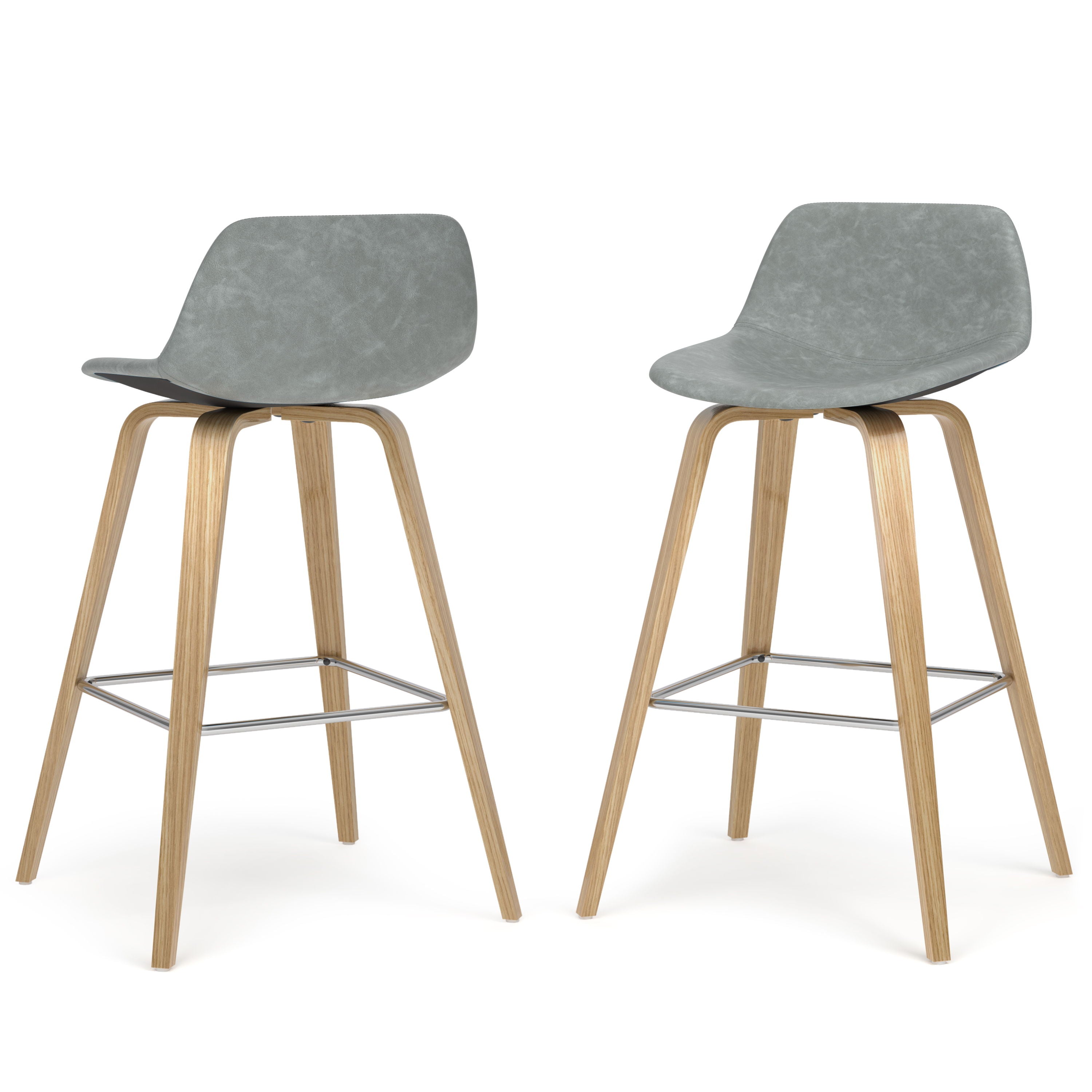 Randolph - Counter Height Stool (Set of 2) - Premium Stool Sets from Simpli Home - Just $285! Shop now at brett interiors