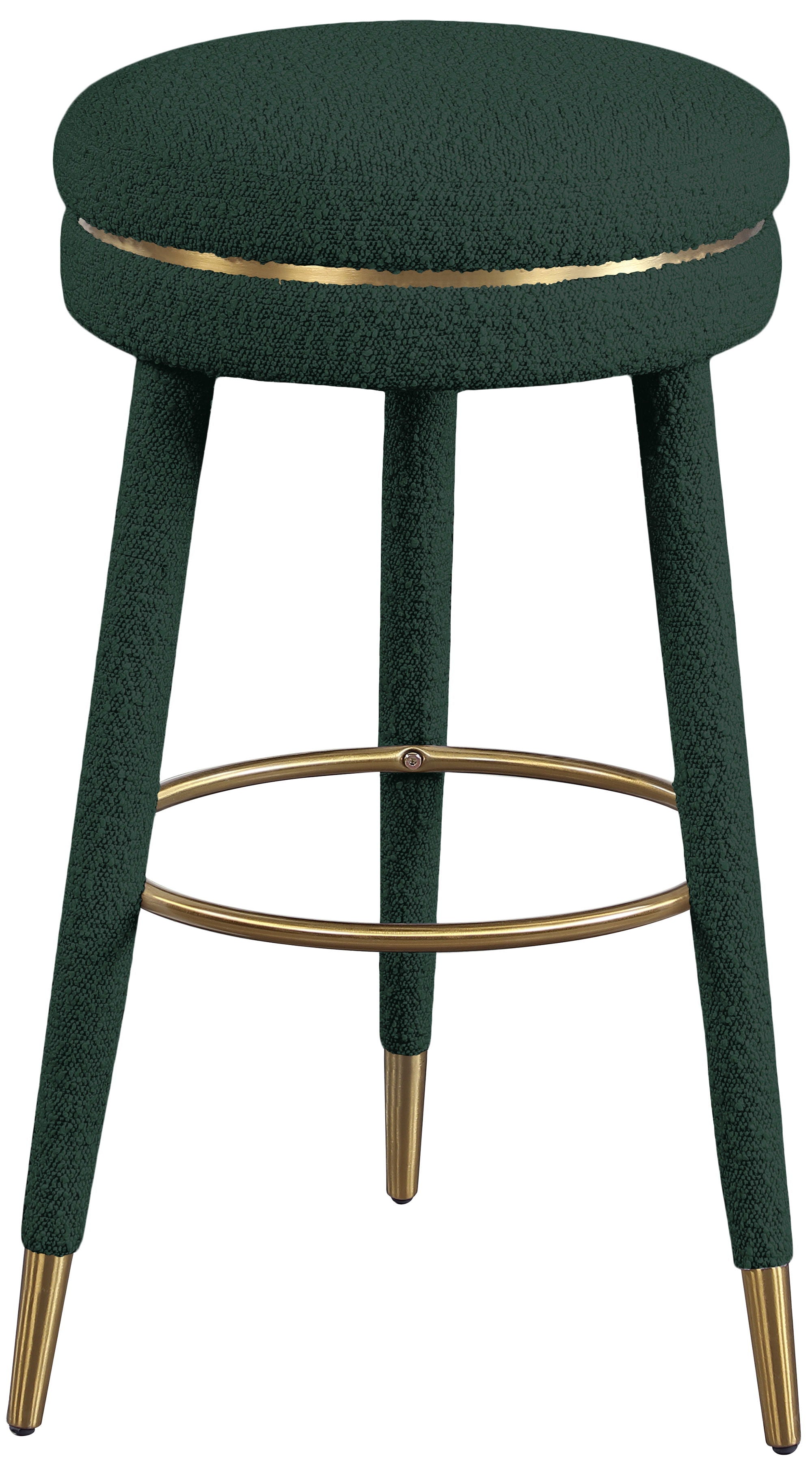 Coral - Bar Stool - Green - Premium Bar Height (28"-30") from Meridian Furniture - Just $375! Shop now at brett interiors