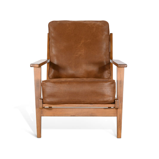 Sedona - Chair with Cushions - Rustic Oak - Premium Accent Chairs from Sunny Designs - Just $555! Shop now at brett interiors