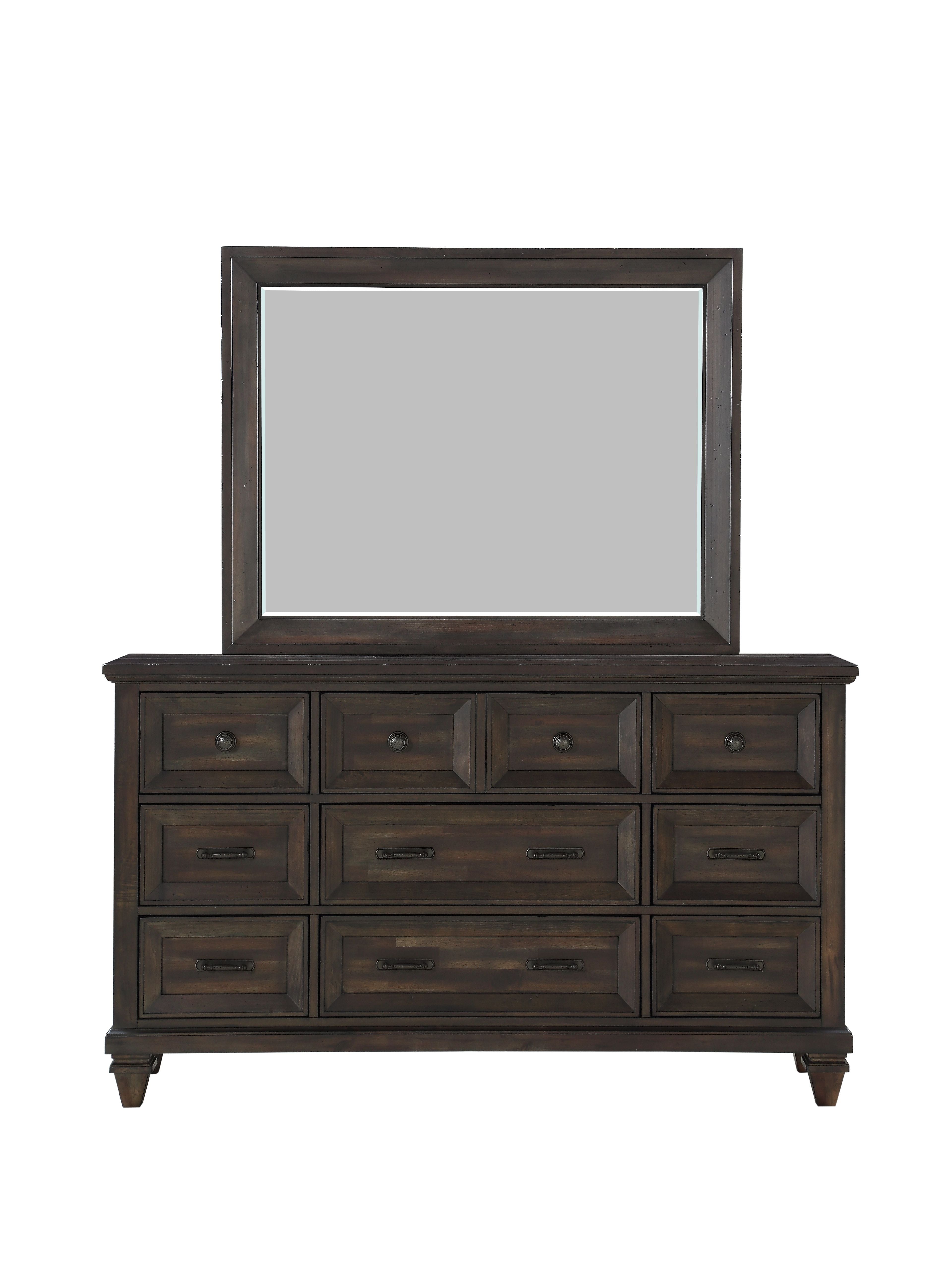 Sevilla - Mirror - Walnut - Premium Bedroom Mirrors from New Classic - Just $200! Shop now at brett interiors