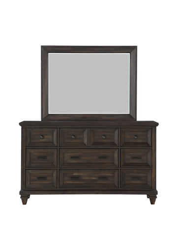 Sevilla - Mirror - Walnut - Premium Bedroom Mirrors from New Classic - Just $200! Shop now at brett interiors