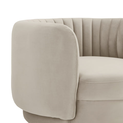 Davy - Velvet Swivel Accent Chair - Premium Swivel Chairs from Armen Living - Just $802.50! Shop now at brett interiors