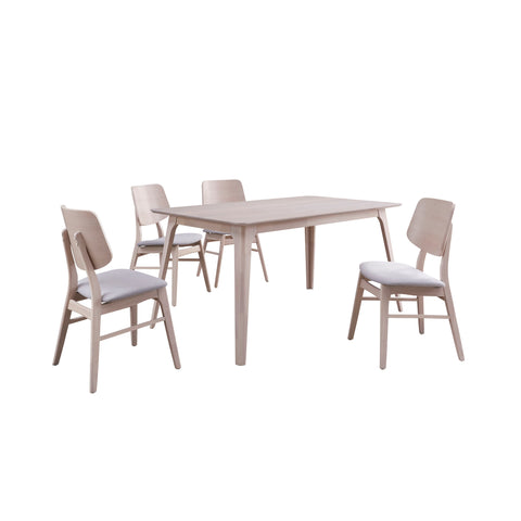 Oscar - Rectangle Table Set - Premium 5 Piece Dining Room Sets from New Classic - Just $847.50! Shop now at brett interiors