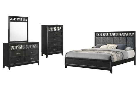 Obsidian - Bedroom Set - Premium 4 Piece Bedroom Sets from New Classic - Just $1372.50! Shop now at brett interiors