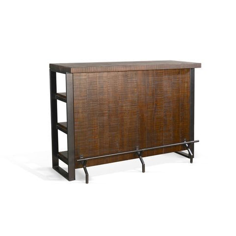 Homestead - Bar - Dark Brown - Premium Bars & Bar Carts from Sunny Designs - Just $879! Shop now at brett interiors