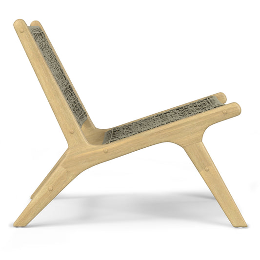 Kendie - Outdoor Indoor Lounge Chair - Natural Taupe - Premium Lounge Chairs from Simpli Home - Just $332! Shop now at brett interiors