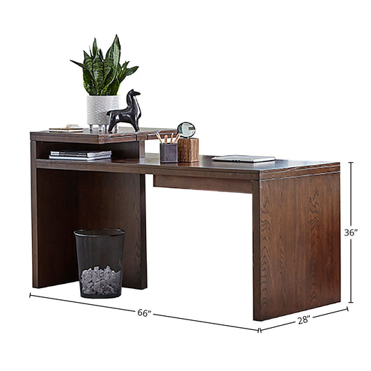 Elevation - Writing Desk - Warm Elm - Premium Writing Desks from Parker House - Just $672.50! Shop now at brett interiors