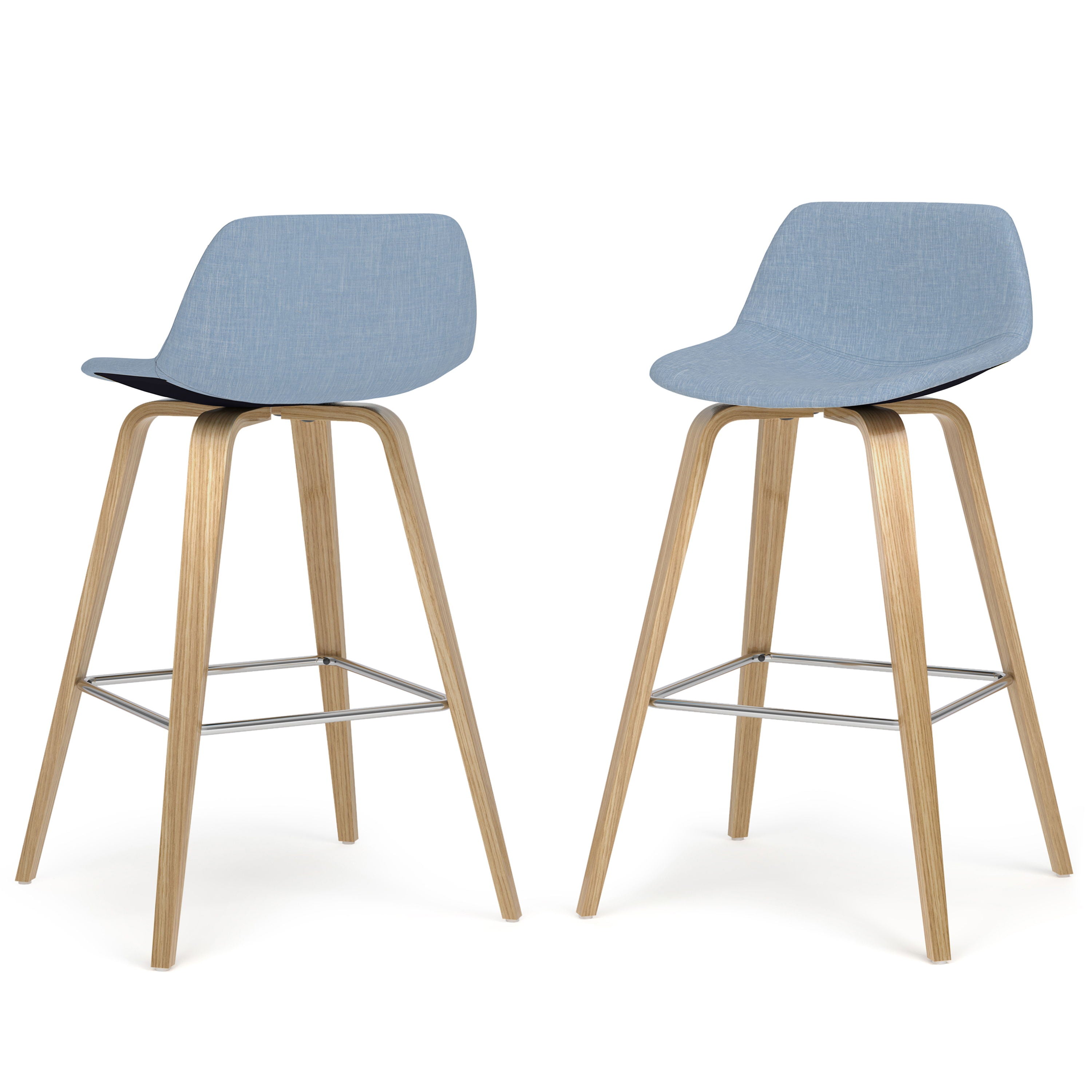 Randolph - Counter Height Stool (Set of 2) - Premium Stool Sets from Simpli Home - Just $285! Shop now at brett interiors