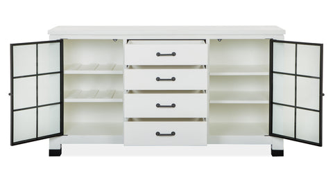 Harper Springs - Buffet - Silo White - Premium Buffets from Magnussen Furniture - Just $1619! Shop now at brett interiors