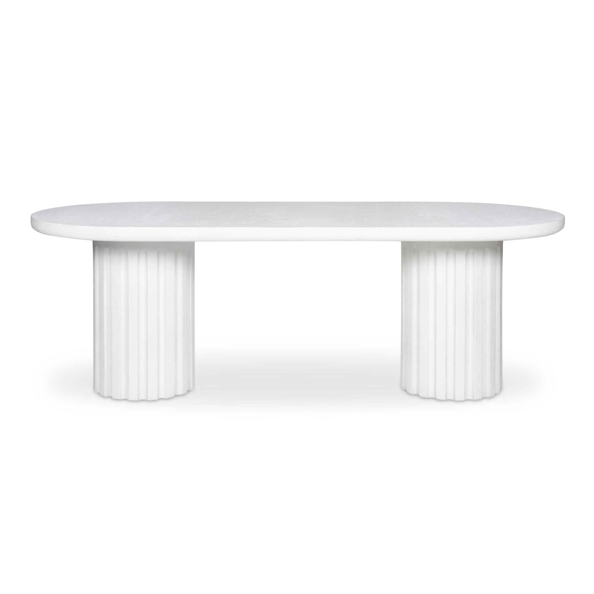 Eris - Outdoor Dining Table - White - Premium Dining Tables from Moe's Home Collection - Just $6497.50! Shop now at brett interiors