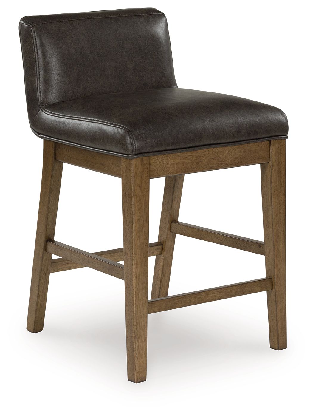 Cabalynn - Two-tone Brown - Upholstered Barstool (Set of 2) - Premium Stool Sets from Signature Design by Ashley® - Just $300.30! Shop now at brett interiors